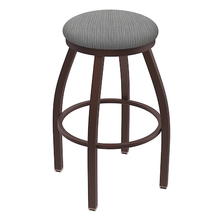 Holland Bar Stool Co 36" Swivel X-Tall Bar Stool, Bronze Finish, Graph Seat 80236BZ020